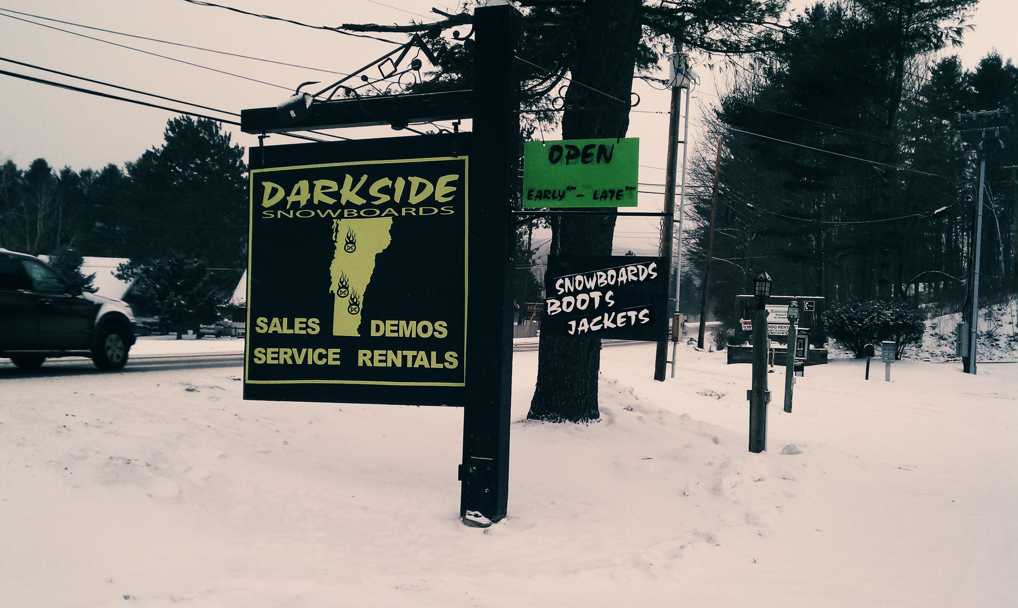 Darkside Snowboard Shop, Stowe, VT