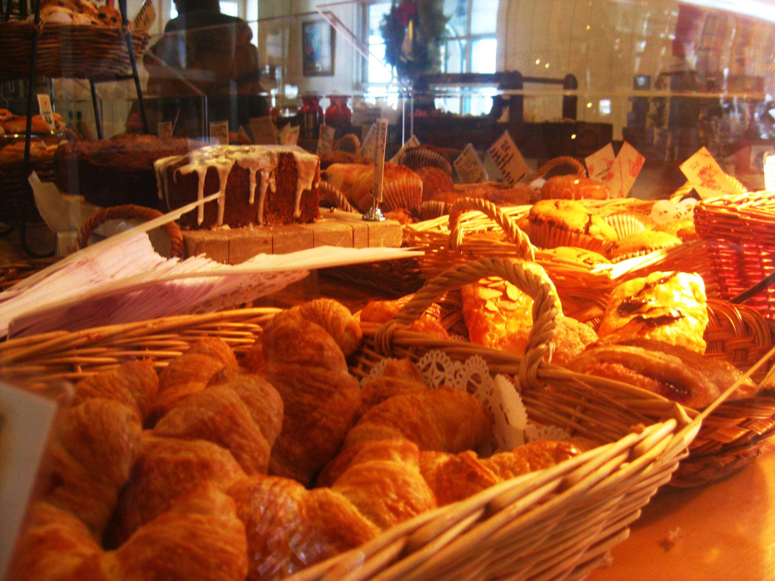 Fresh Baked goodies at Harvest Market, Stowe, VT
