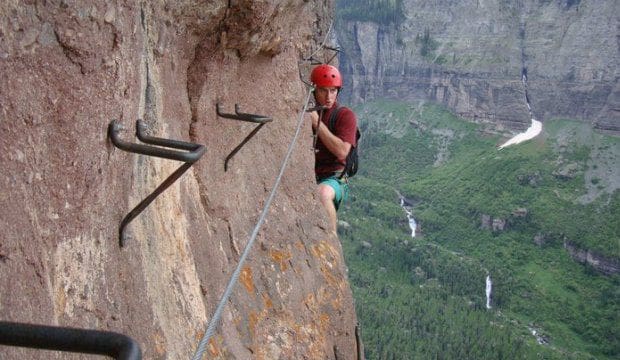 unofficial networks, unofficial Telluride, unofficial Telluride, Via Ferrata, climbing, extreme hiking, telluride hikes, telluride climbing, awesome hike, Chuck Kroger