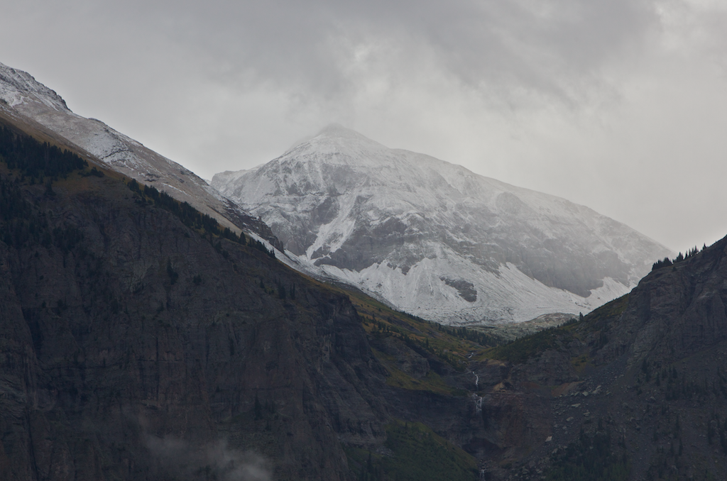 Ingram Peak dusting 9/15/11 Jared Vincent Photo, UnofficialTelluride.com, Unofficial Telluride, Unofficial Networks