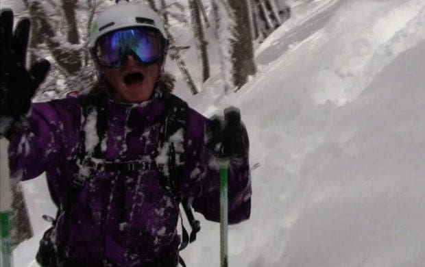 Unofficial Andes, Unofficial Networks, pillows, ski, skiing, powder, snow, jake cohn, miles clark, cerro catedral, tree skiing, back flips, pov, deep snow