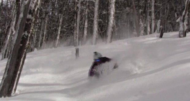 Unofficial Andes, Unofficial Networks, pillows, ski, skiing, powder, snow, jake cohn, miles clark, cerro catedral, tree skiing, back flips, pov, deep snow