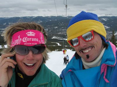 don't want to ride the chairlift with these people