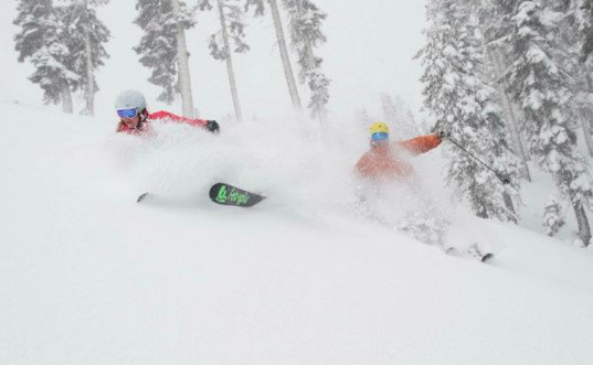 Powder Skiing Photos from Squaw Valley Today | January 21st, 2012