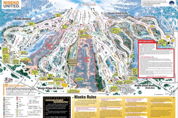 Niseko United Trail Map Niseko-United-Trailmap | Unofficial Networks
