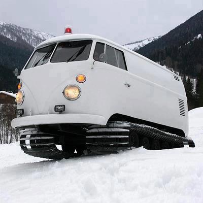 Check Out This Funkadelic Snow Going Hippy Mover