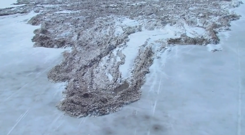 Incredible Ice Surge Video From Saskatchewan, Canada | Unofficial Networks