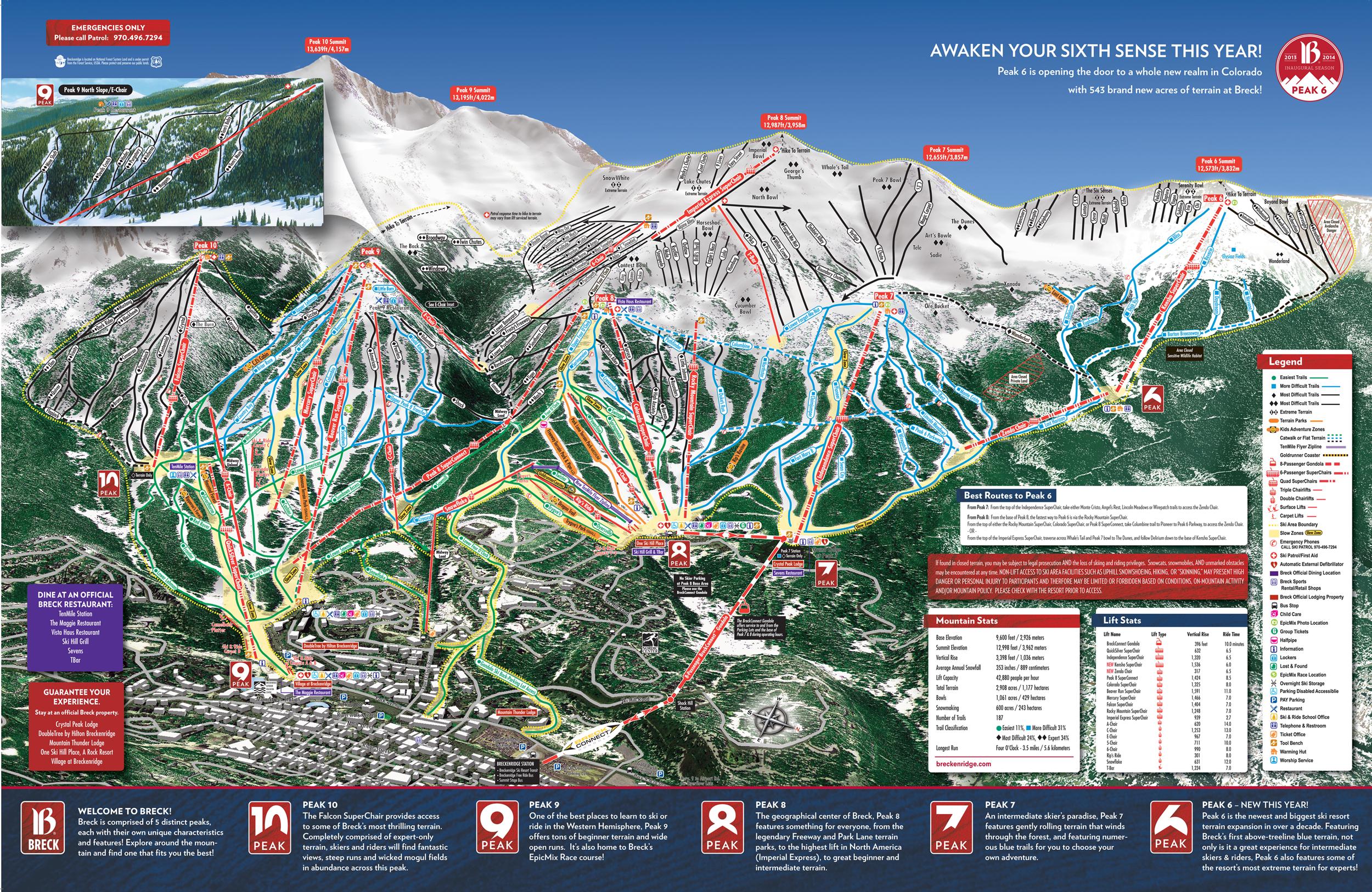 Breckenridge S New Trail Map With Peak 6 Expansion Unofficial Networks   2013 2014 Trailmap Web Page 001 