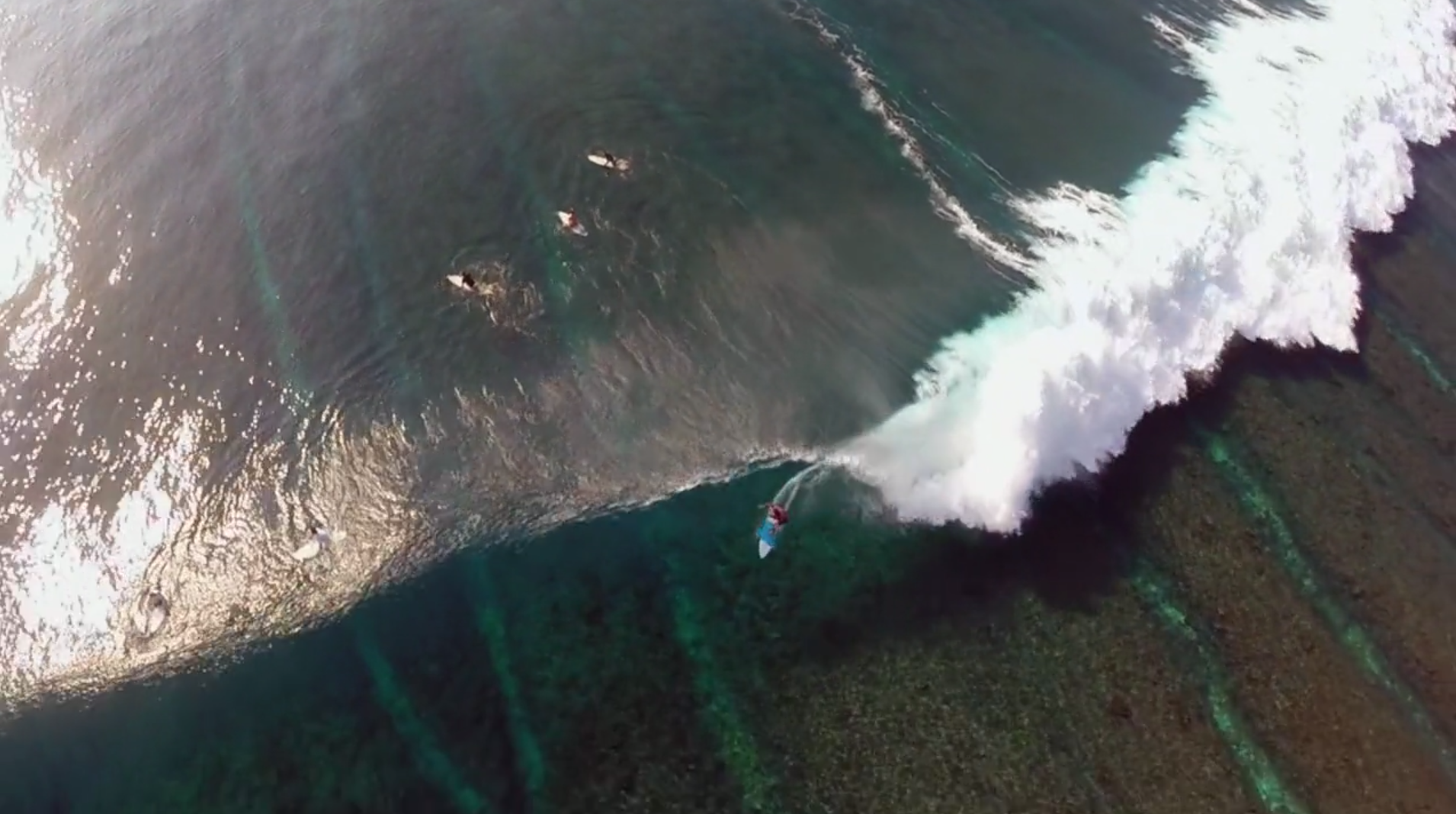 This Drone Surfing Video is Stunning, Especially At 123! Unofficial