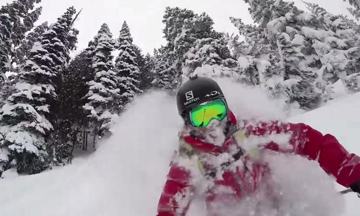 Whistler Skiing deep powder