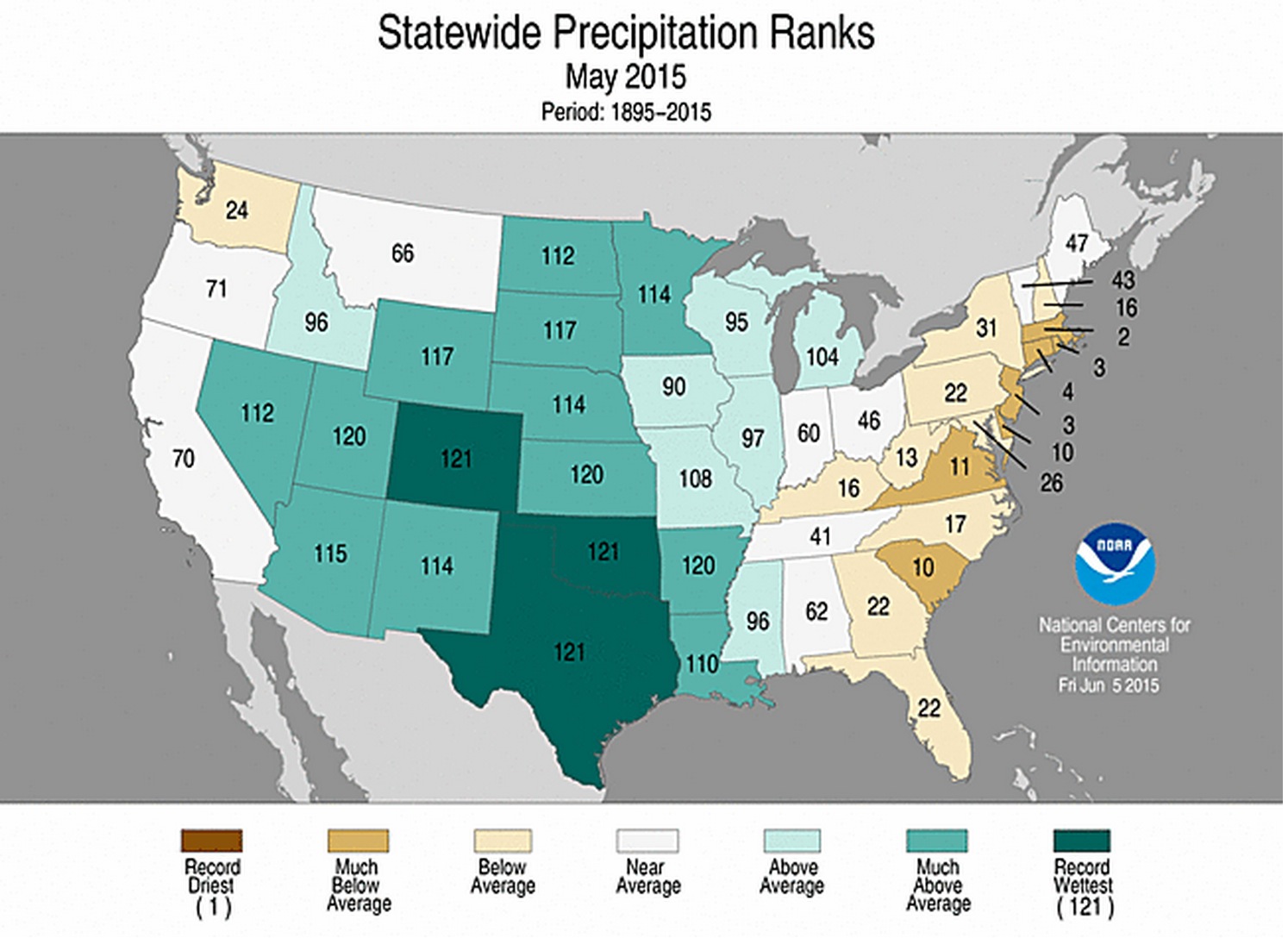 The United States Has The Wettest May On Record Unofficial Networks