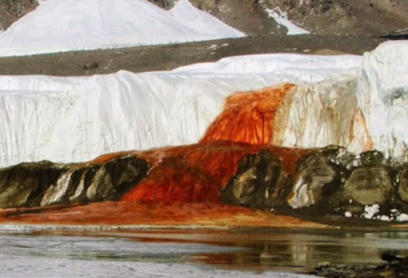 Watch: Scientists Explain "Blood Red Falls" in Antartica