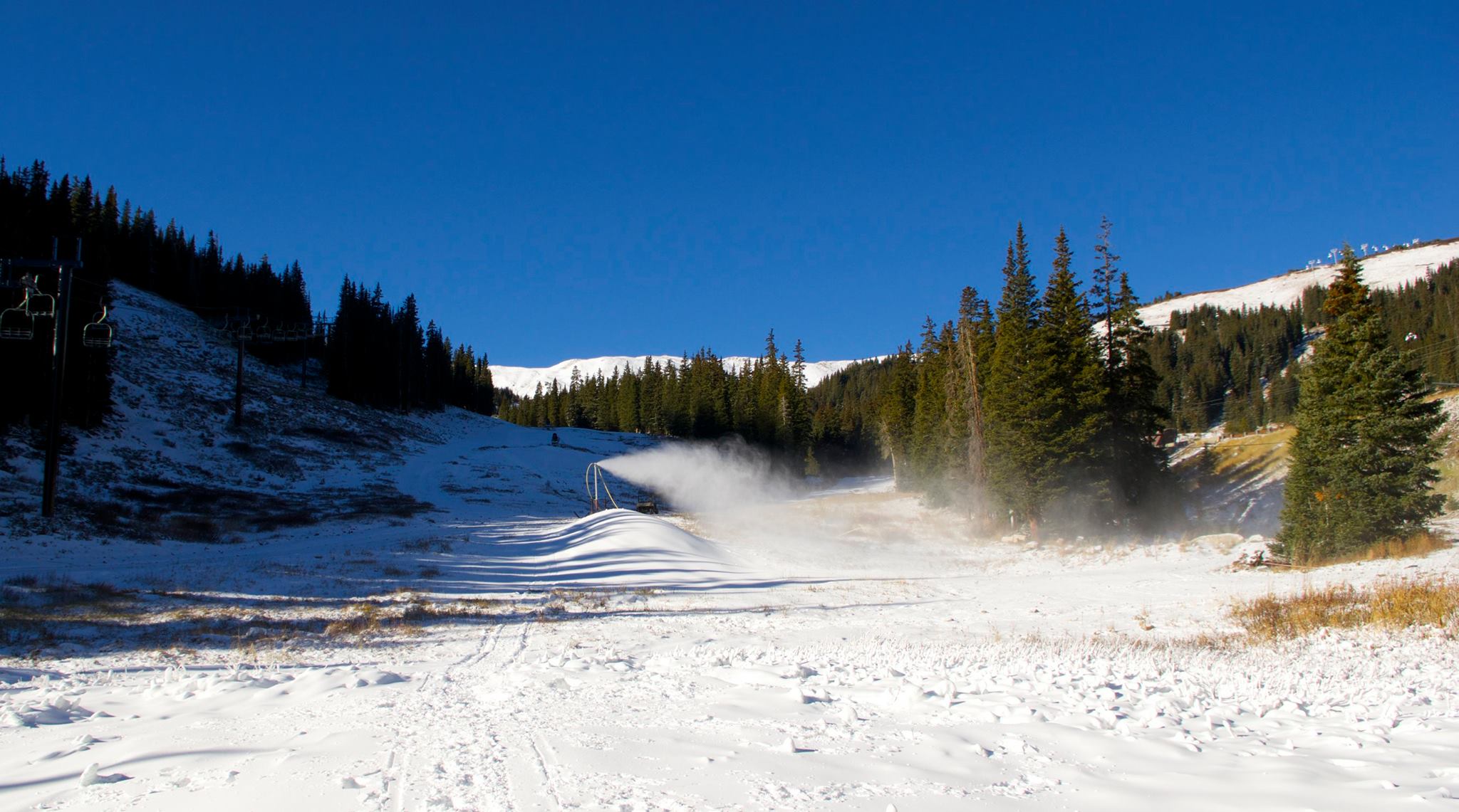 Loveland Ski Area Is Getting Ready To Make Snow This Weekend   Loveland Snowmaking 