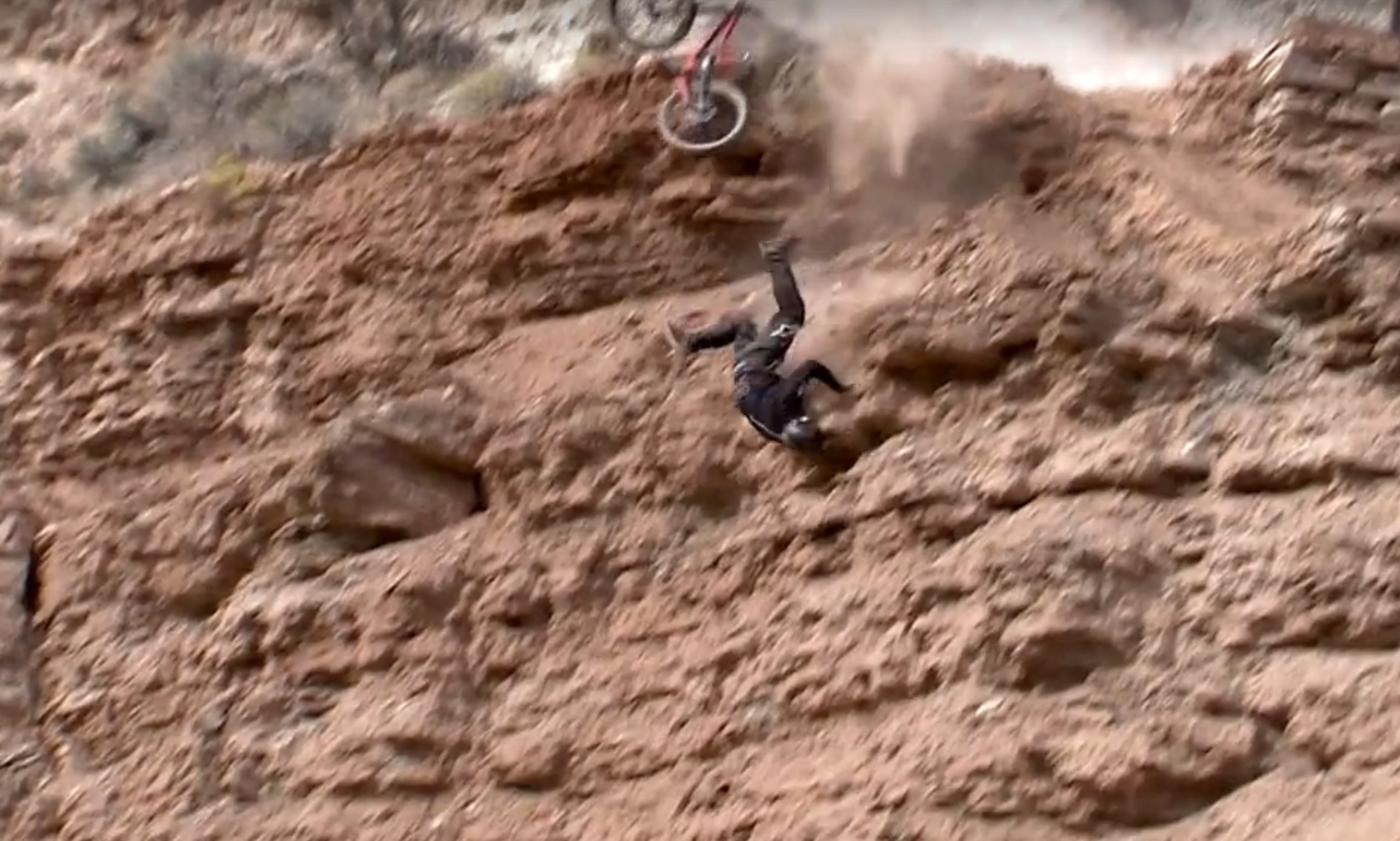 Watch The Biggest Crash in 10 Years Of Red Bull Rampage Unofficial