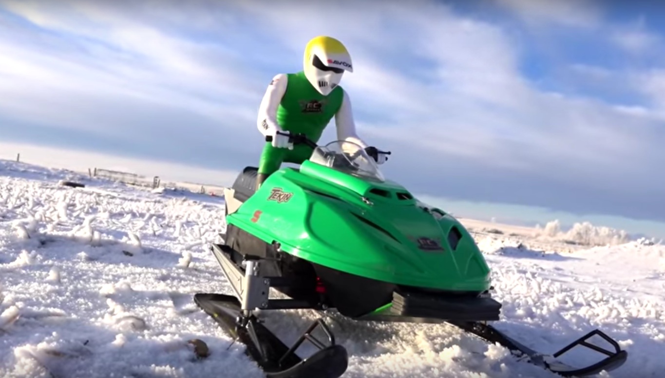 rc adventures snowmobile