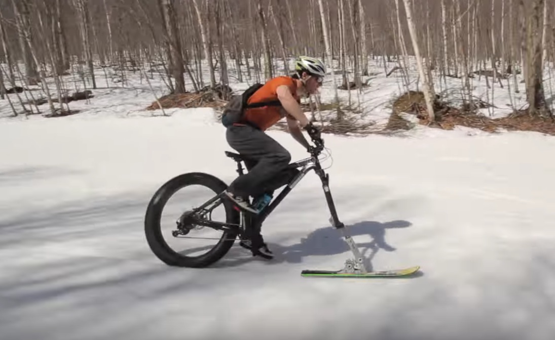 WATCH FatBikeSkiing Might Be The Best Hybrid Sport Ever