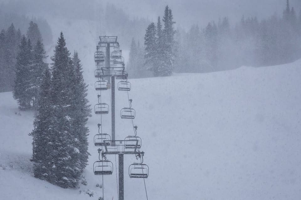 NOAA Winter Storm Warning For Central Colorado Up To A