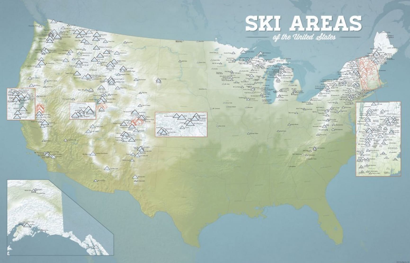 best state for skiing