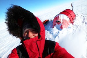 Swedish Woman Reaches The South Pole On Skis In Record Time