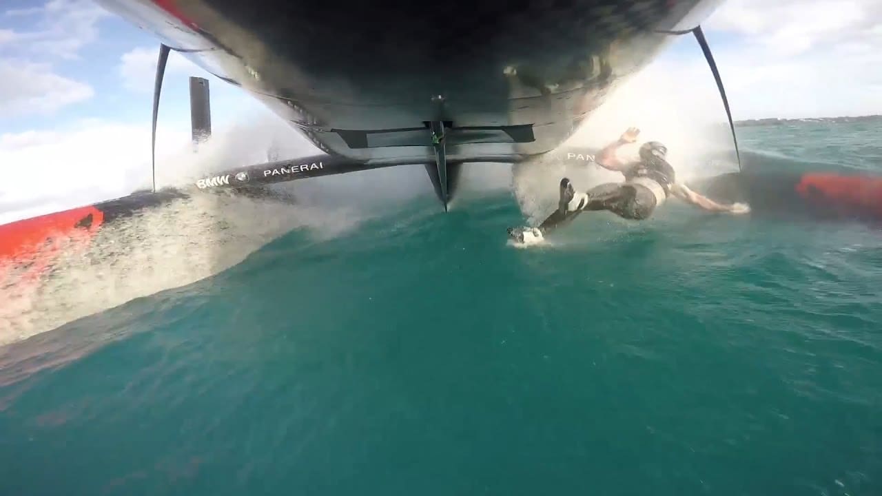 WATCH Man Overboard While Sailing At 50MPH Unofficial Networks