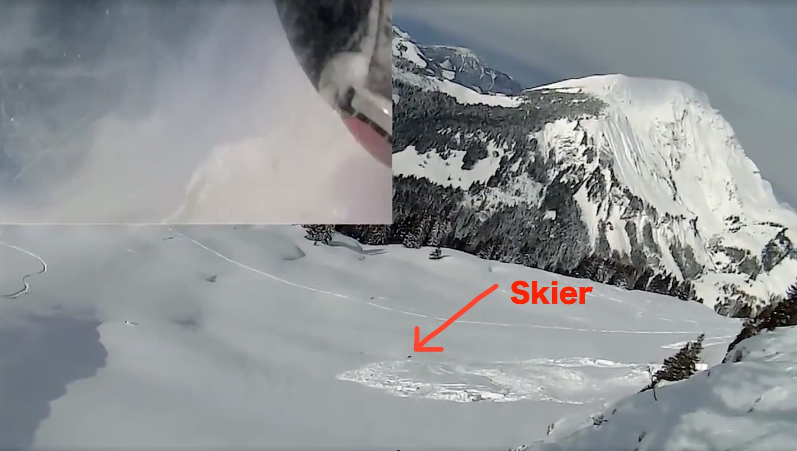 FULL VIDEO Avalanche Results In Full Burial Timely Companion Rescue