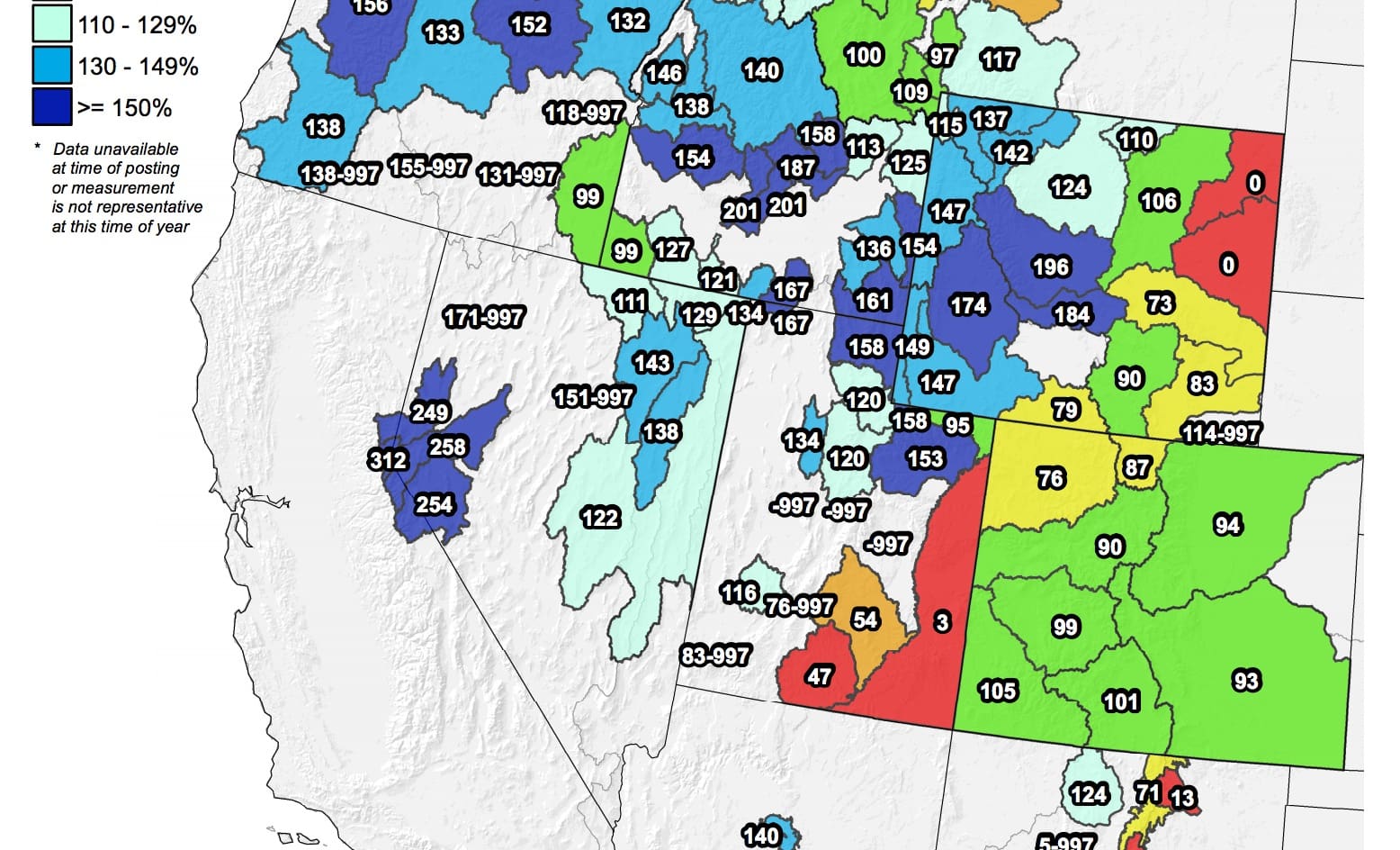 Tahoe Snowpack Is Currently 300 of Average! Unofficial Networks