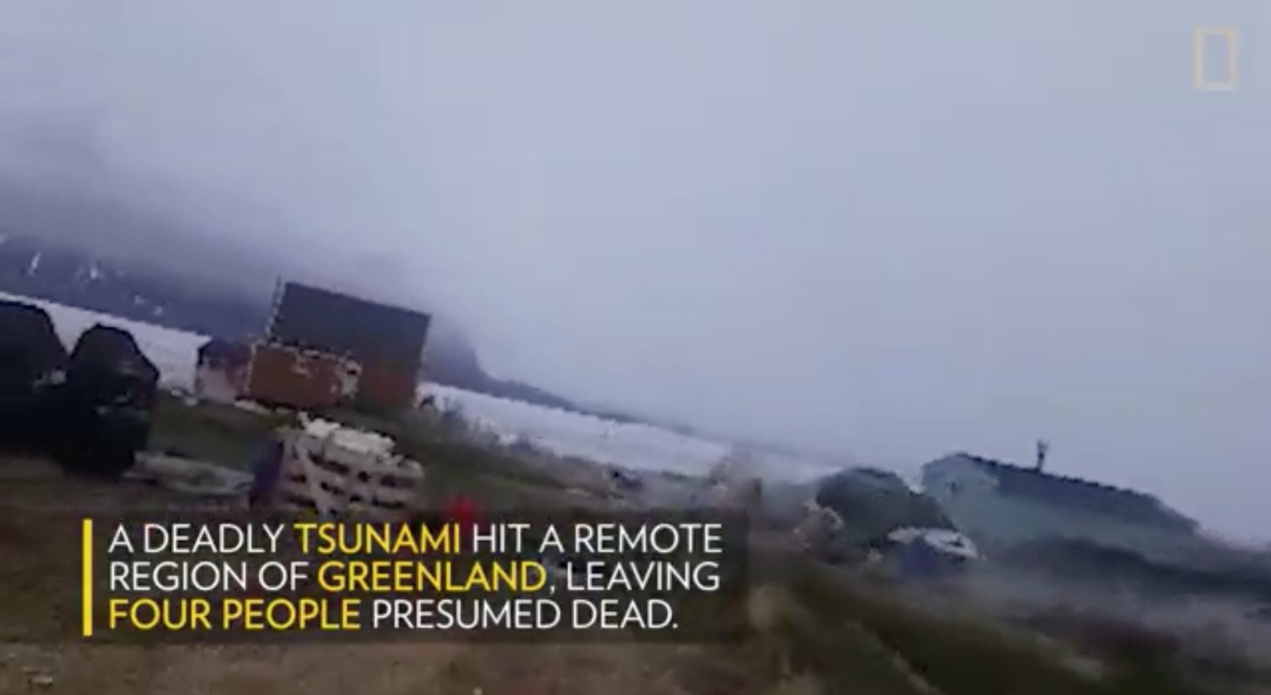 Dramatic Video Shows Deadly “MegaTsunami” Hitting Greenland