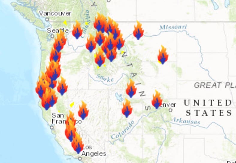 From Hawaii To Montana, National Parks Endure Historic Wildfires ...