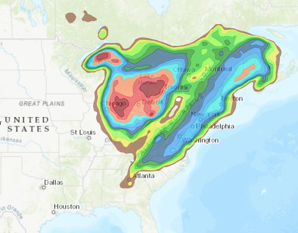 NOAA Mid West Gets Love Winter Weather Advisory Issued For Mount Bohemia