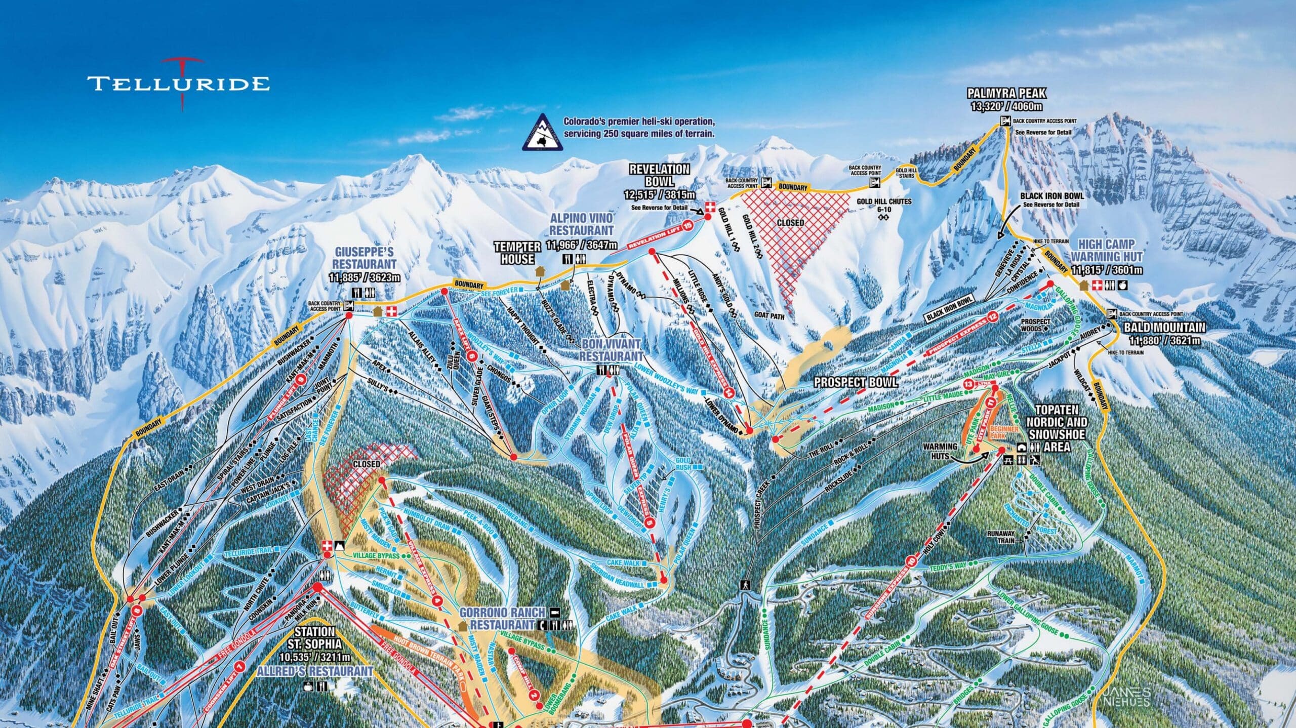 The Five Most Attractive Ski Area Trail Maps Unofficial Networks