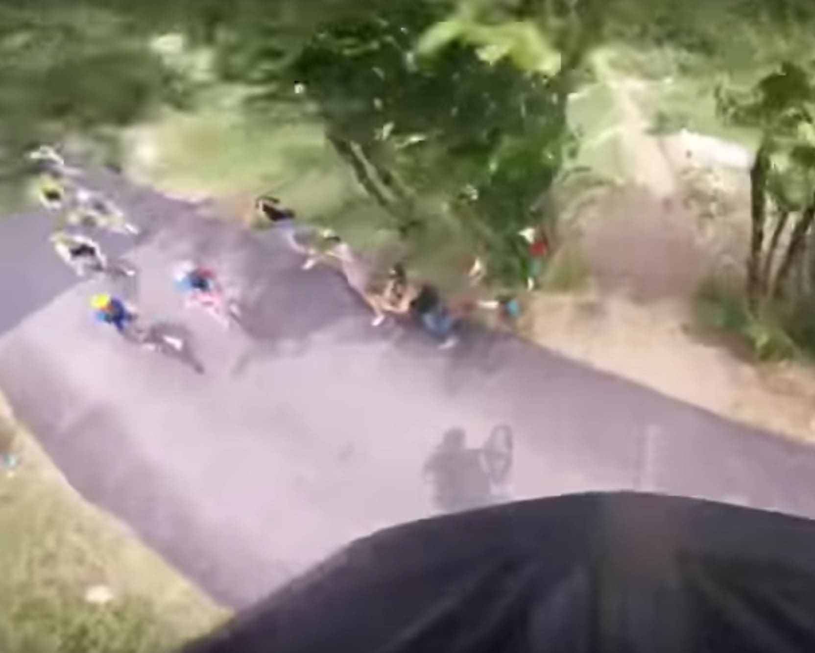 WATCH: POV Of Mountain Biker Hucking His Meat Over Tour de France