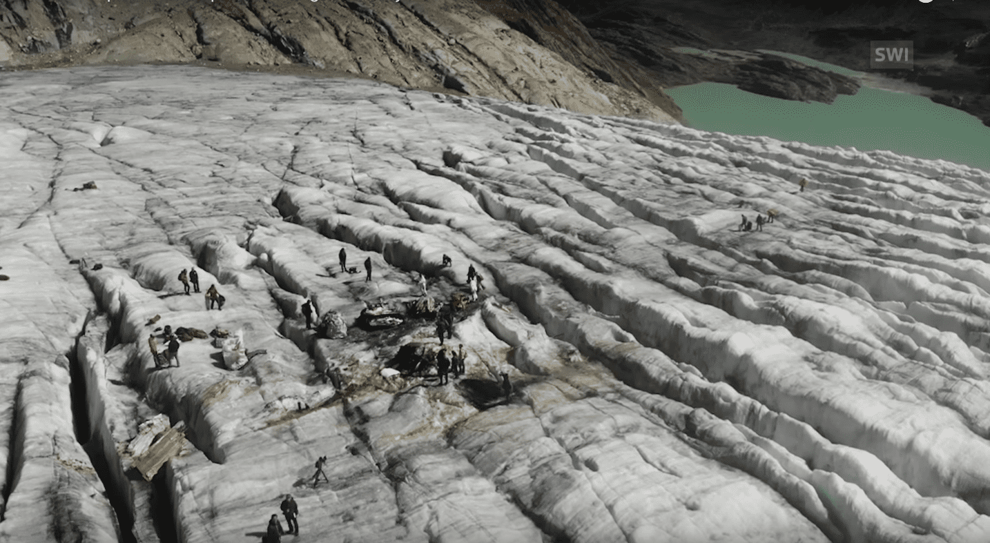 US Military Plane Wreckage Recovered After 70 Years In Swiss Alps