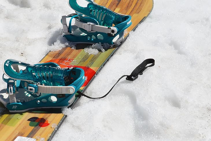 snow board leash