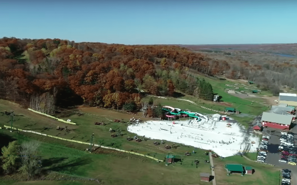 Tiny Minnesota Ski Resort Open For Business With Single Rope-Tow