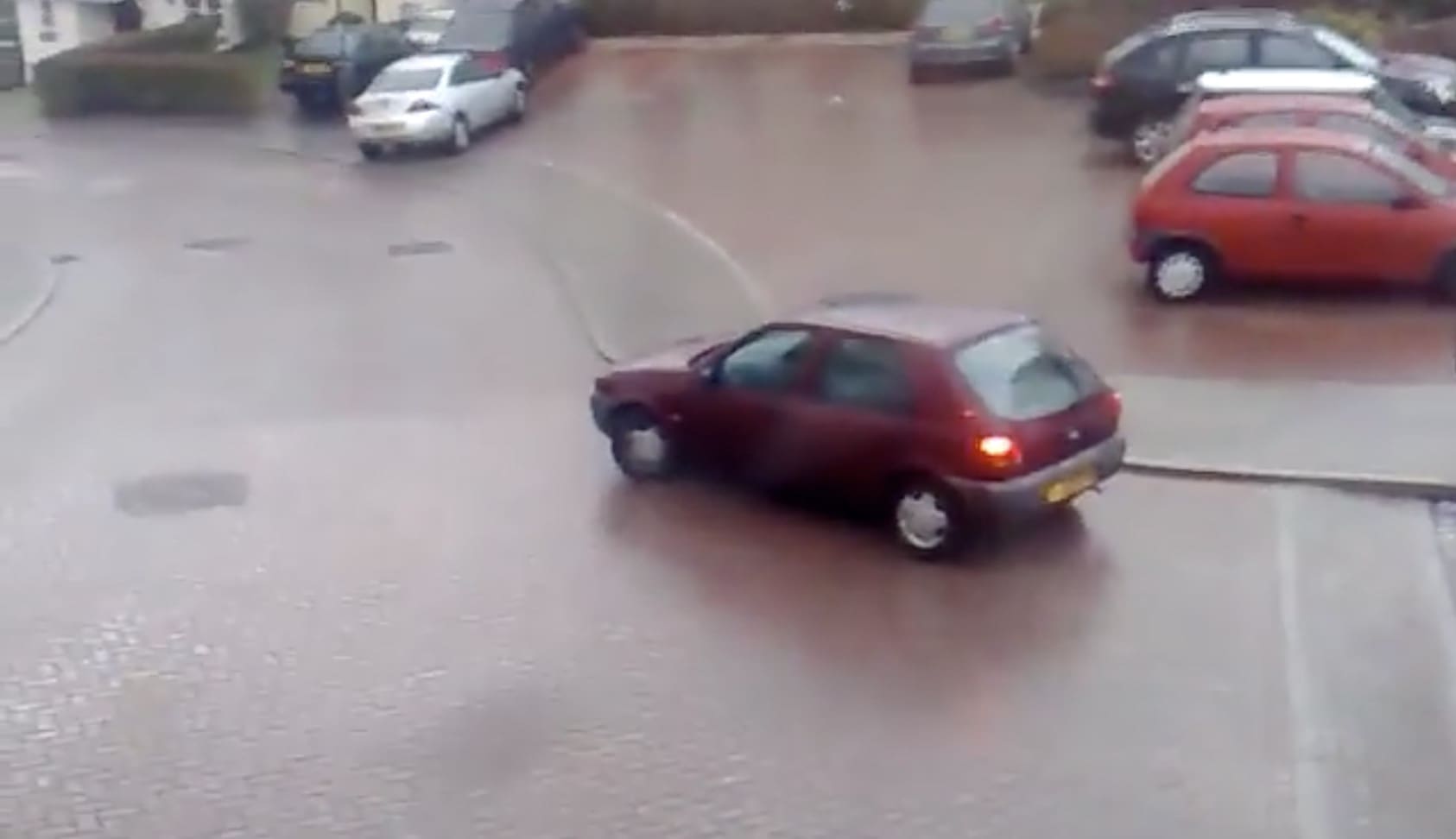 what to do if car slides on ice