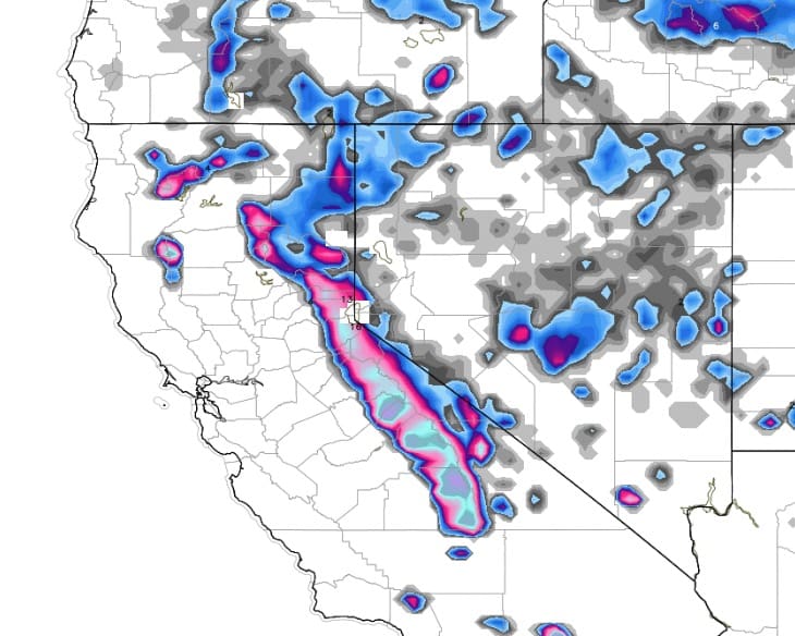 POWDER ALERT: The Sierra, New England | Snow For Much Of The West!