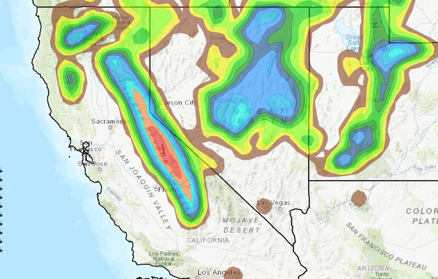 Significant Snowfall Forecast For The Sierra This Week Unofficial Networks 3452