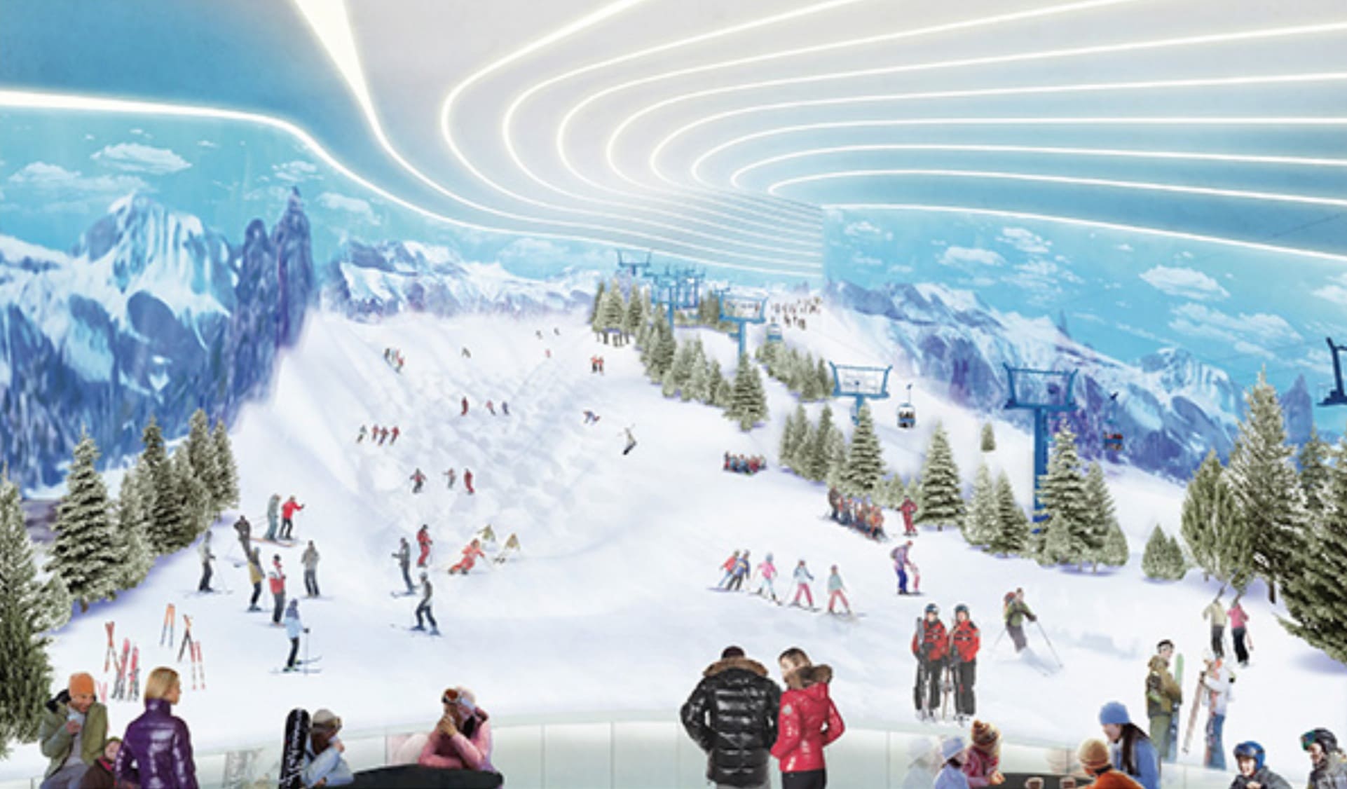 First Indoor Ski Lift In America Set To Open This Fall Unofficial