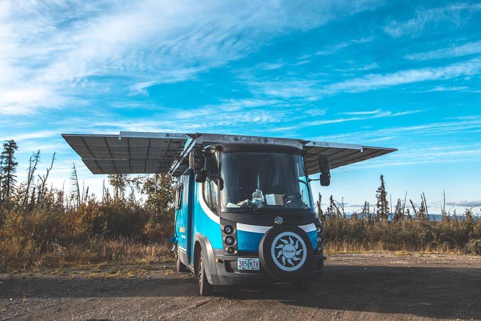 Worlds First Solar Powered 100% Electric Camper Van Travels From Alaska ...