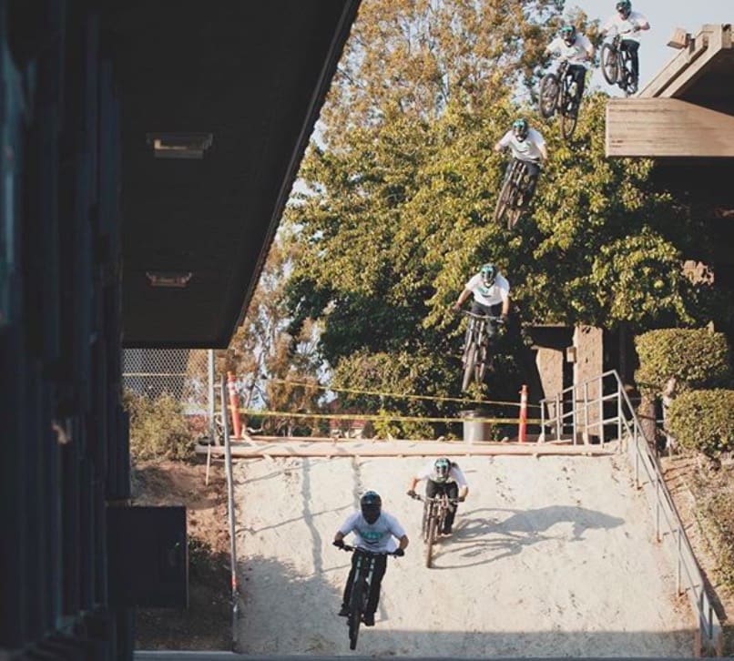 Video World Famous Skateboarding Stair Set Redefined By Mountain Biker