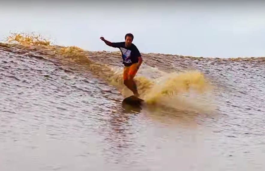 VIDEO Surfing Endless Waves on the Amazon River