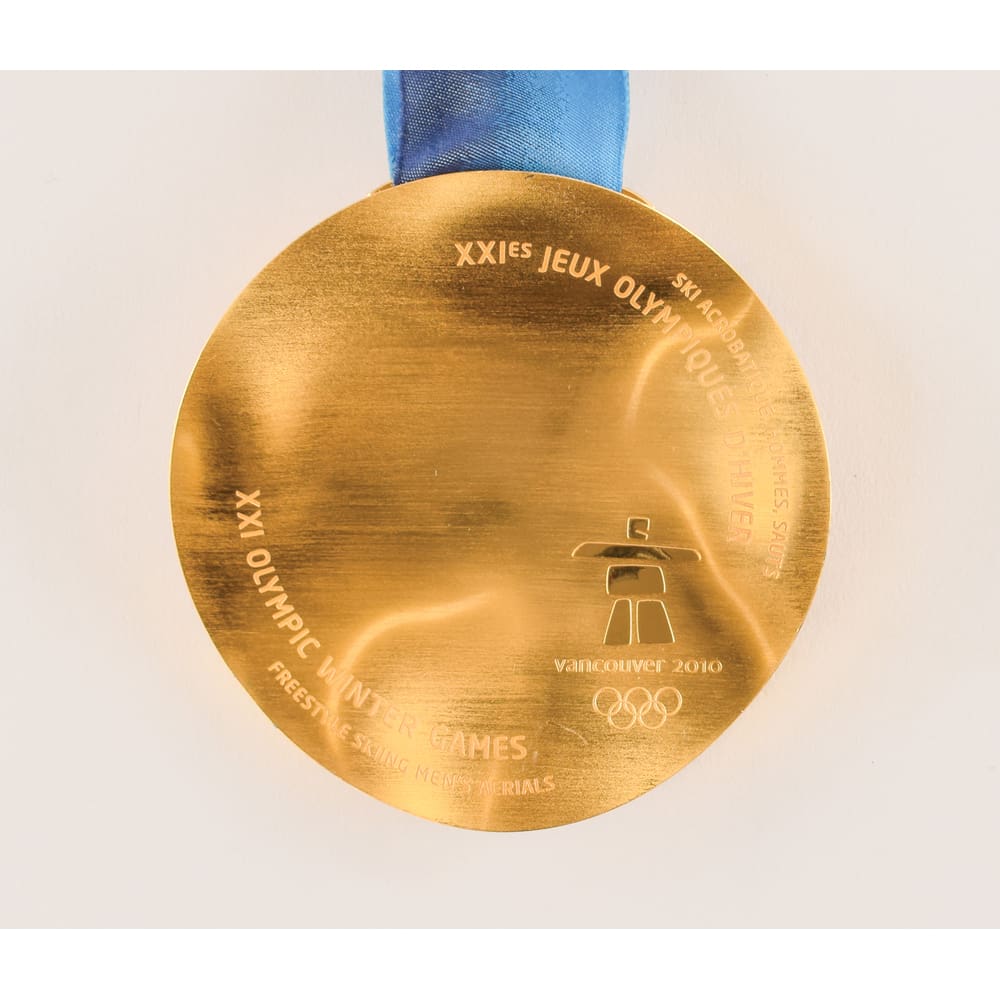 Aerial Skiing Men Olympic Gold Medal For Auction ($50,000 Estimate)