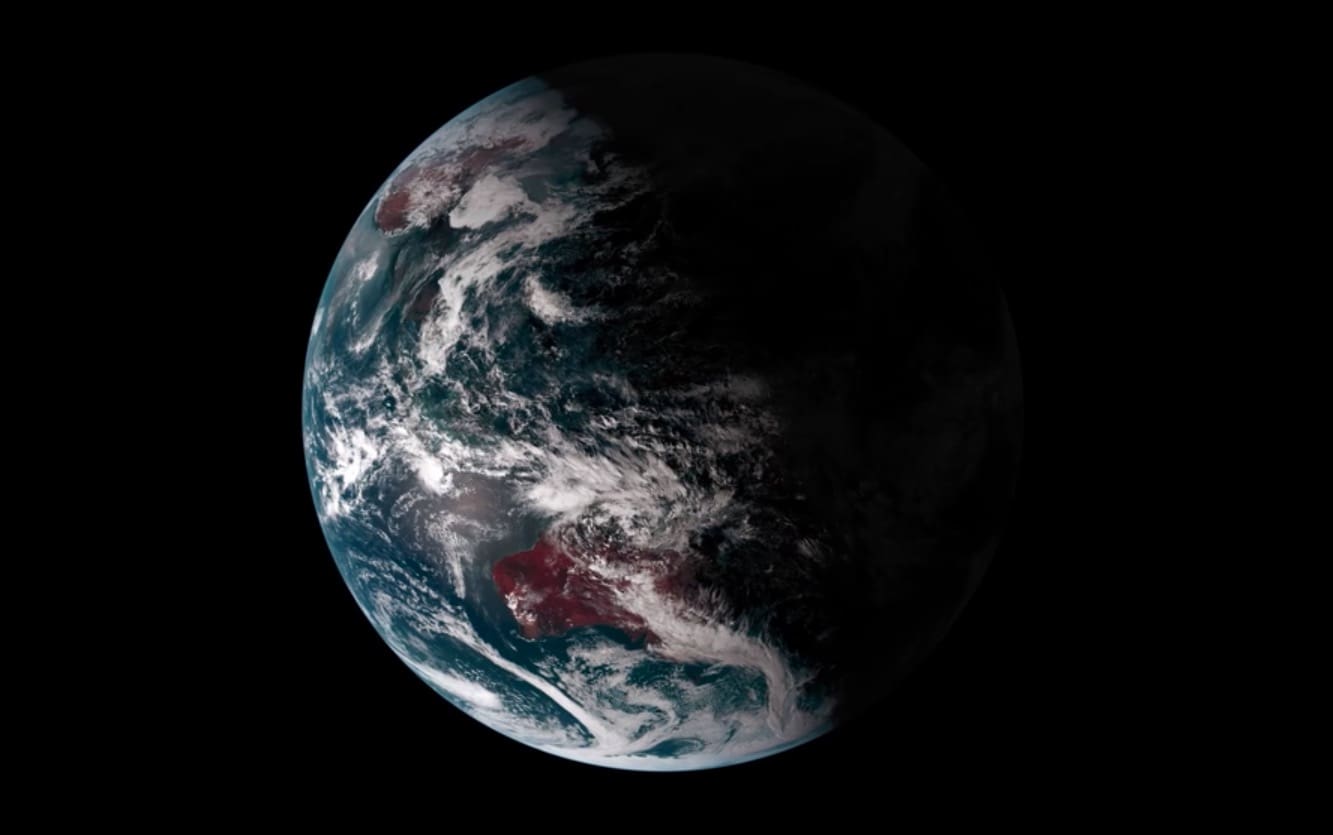 WATCH: 365 Day Timelapse Satellite in Geostationary Orbit