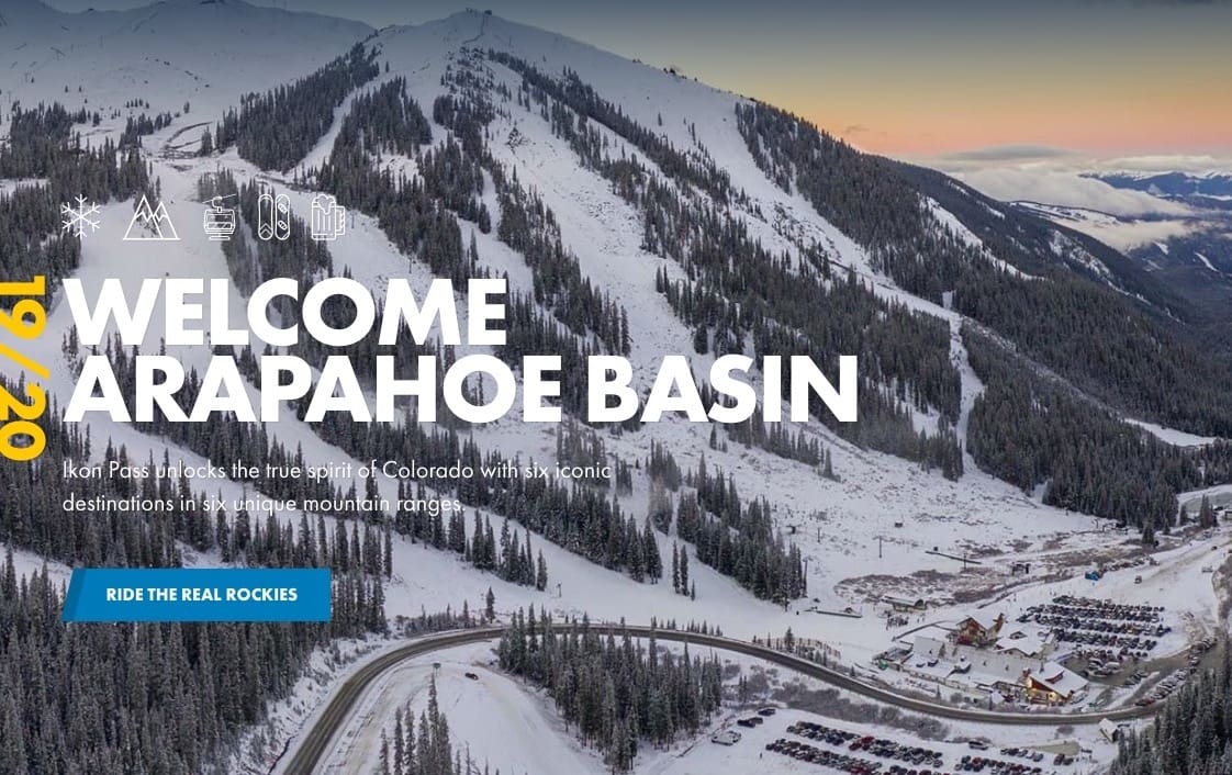 Arapahoe Basin Dumps Epic Pass and Joins Ikon Pass