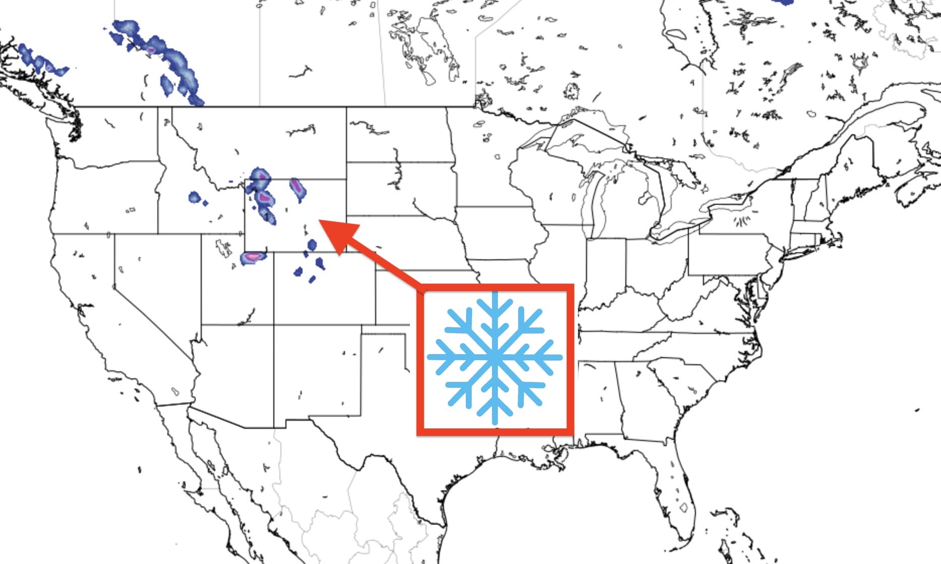 NOAA Snow Forecasted For Higher Elevations Of Montana This Week