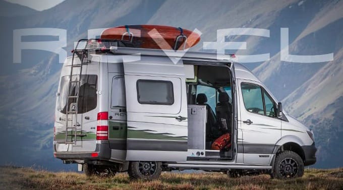 2019 Mercedes Sprinter Winnebago Revel 4×4 Camper Van