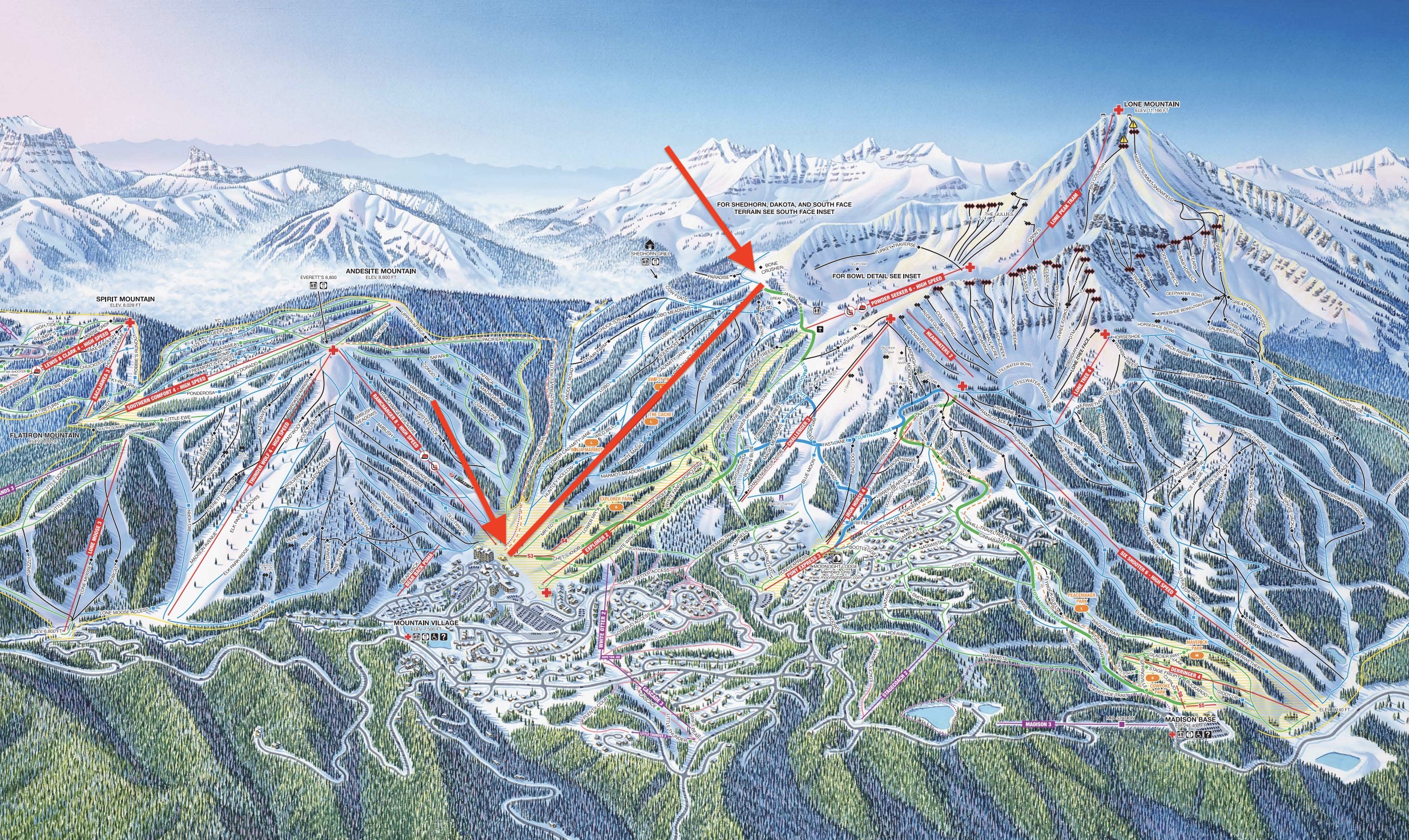Big Sky To Build Fastest 6-Person Chairlift in North America (1200 feet