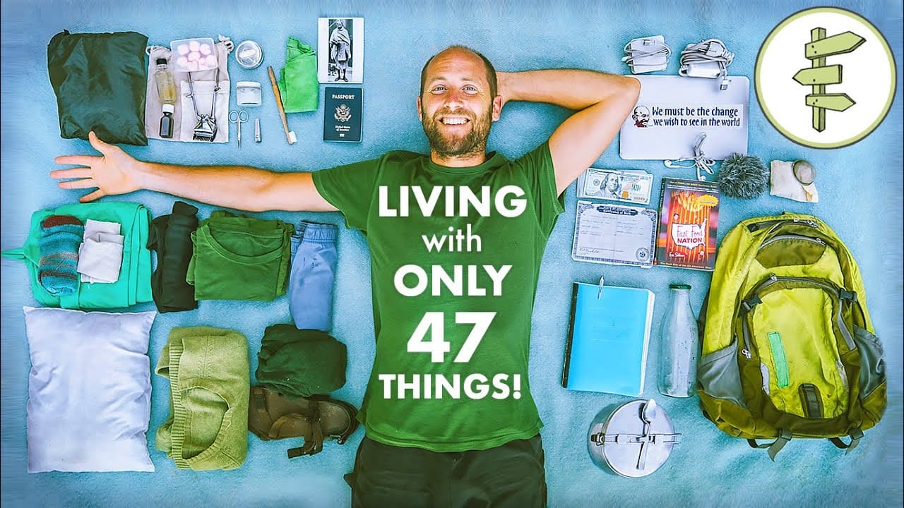 Video Living With Only 47 Possessions Lifestyle Of Extreme Minimalist