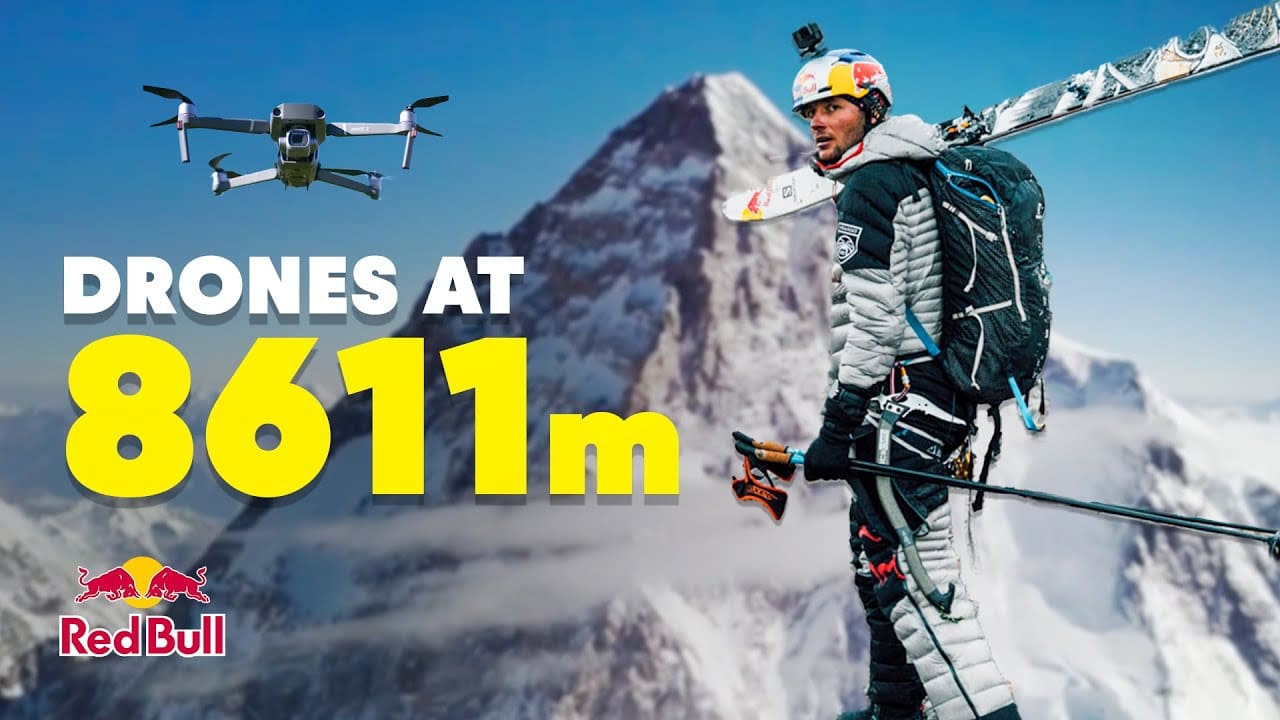 How Drones Helped Skier Navigate K2’s First Descent