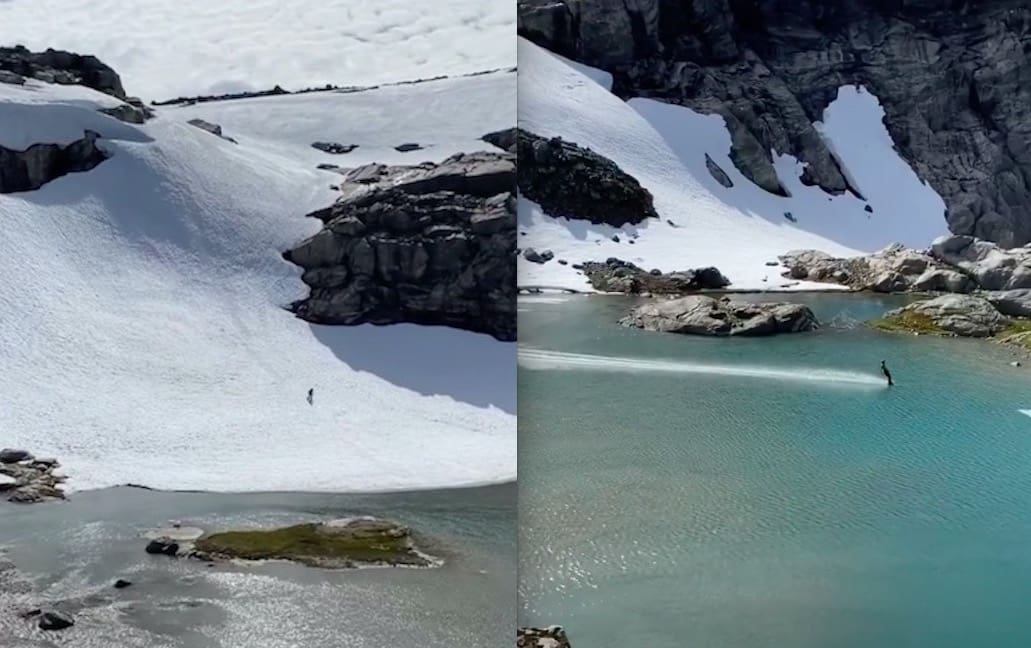 VIDEO: Pond Skim of The Summer